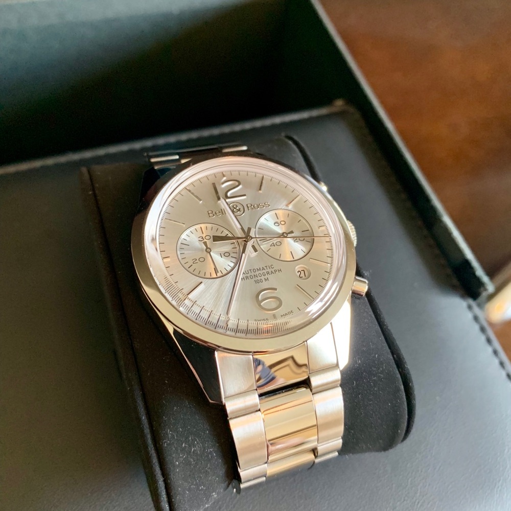 Bell & Ross Chronograph Vintage 126 Officer